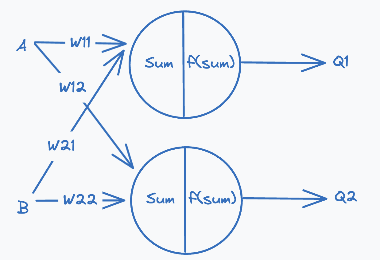 duplicate perceptron architecture